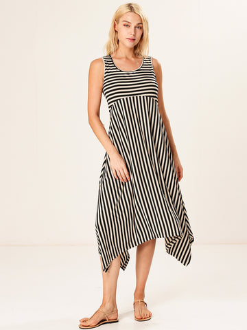 Stripe Midi Dress